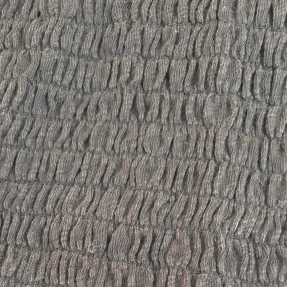 ATM Anthony Thomas Melillo Fitted Black Smocked Tee - Picture 8 of 13